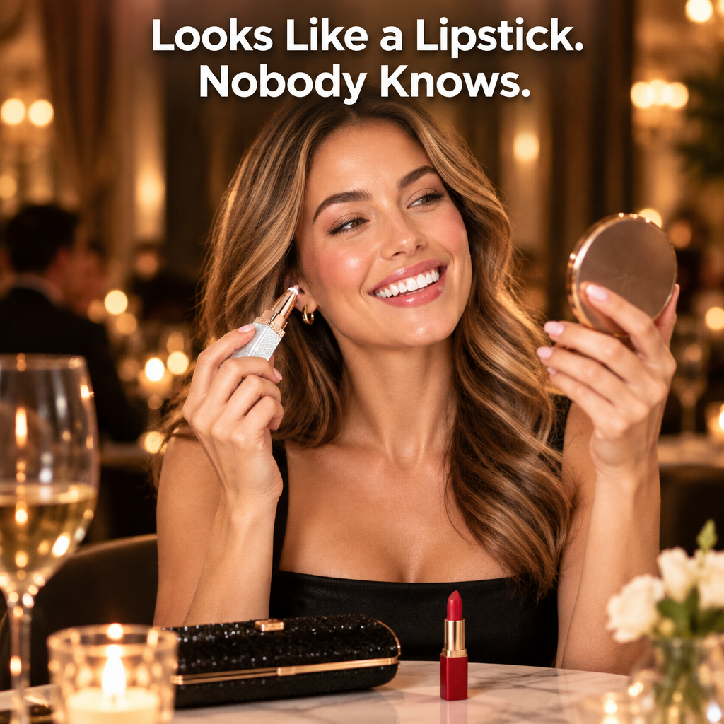 Looks like a lipstick. Nobody knows.